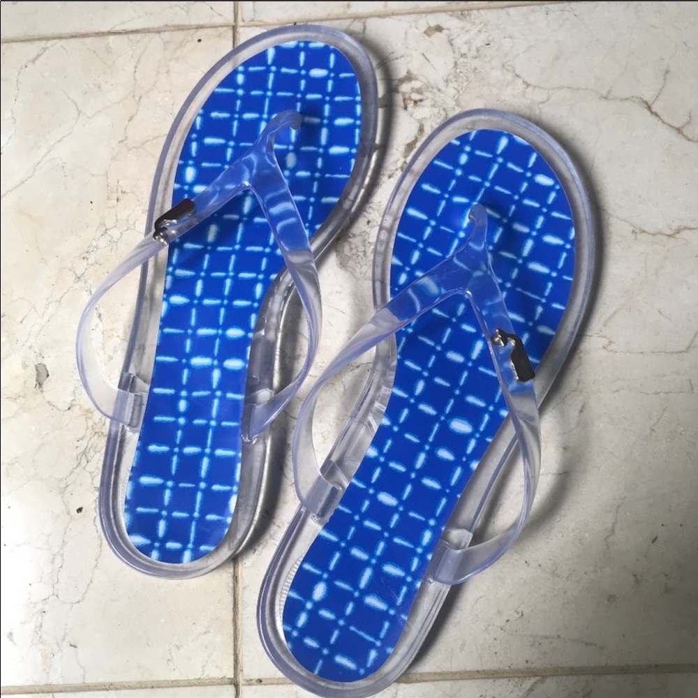 Vineyard Vines jelly flip flops